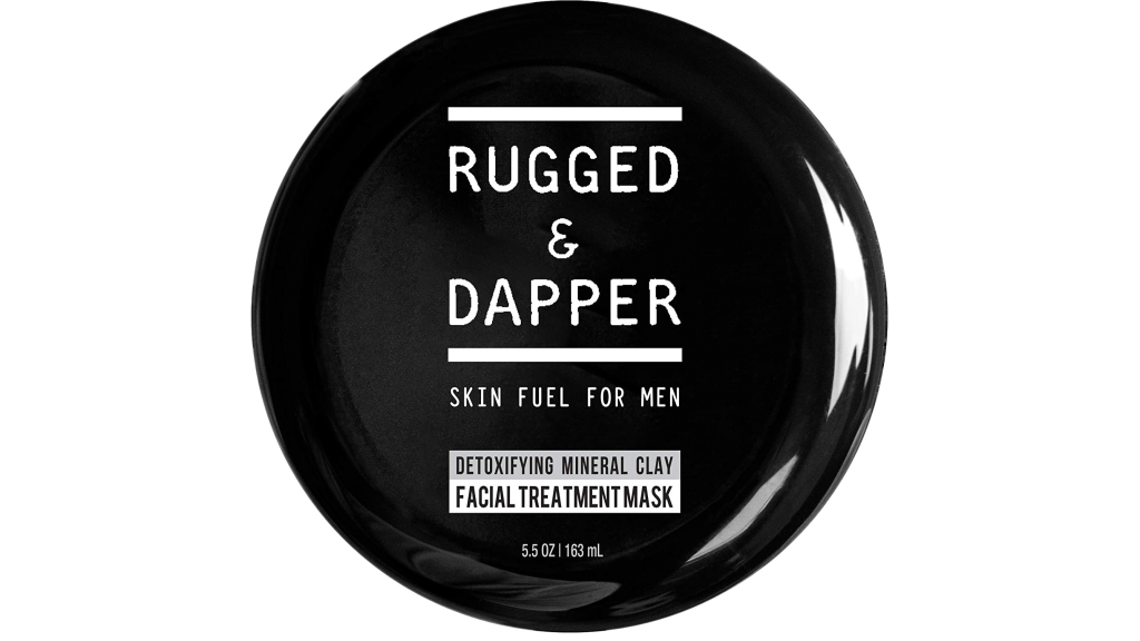 Rugged and Dapper best face mask for acne men